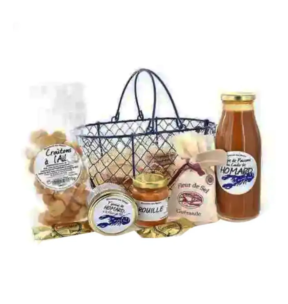 An Overflowing Fishing Basket