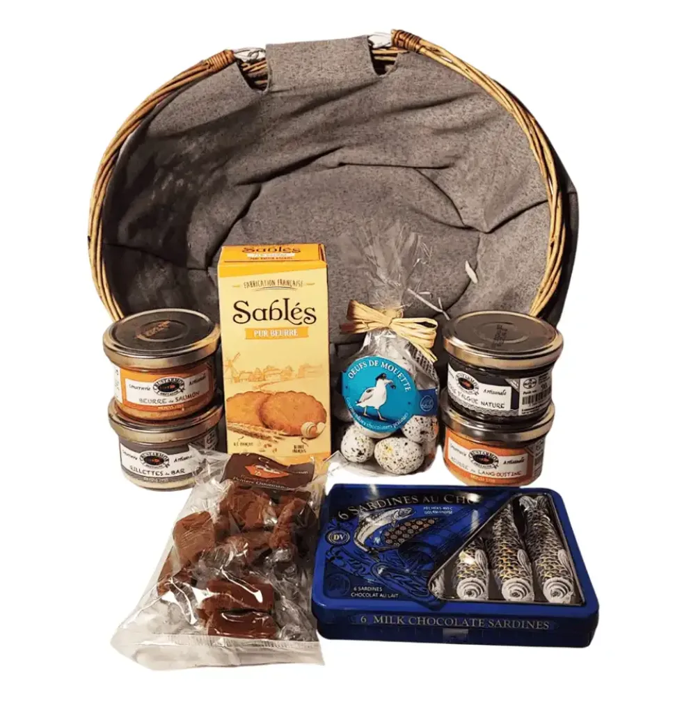 Coastal Flavors of Brittany Basket