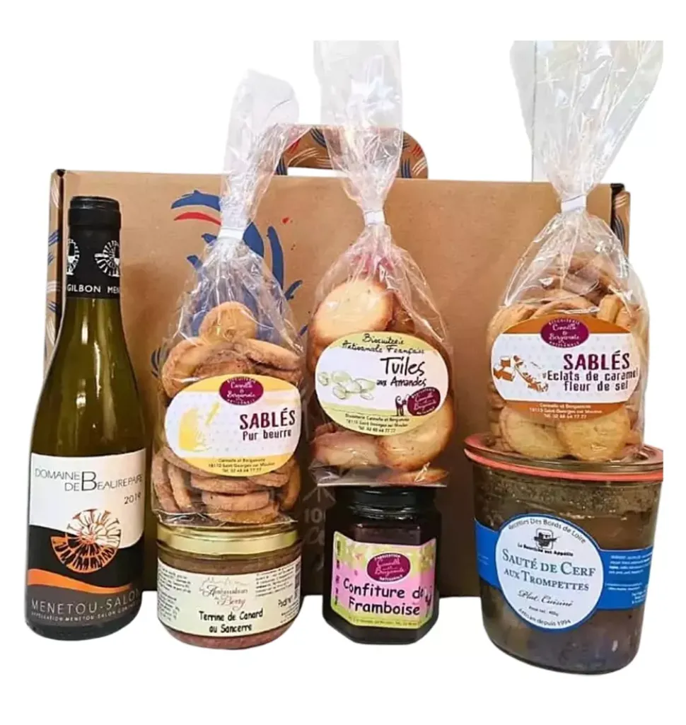 Delicious Local Treats in a Basket