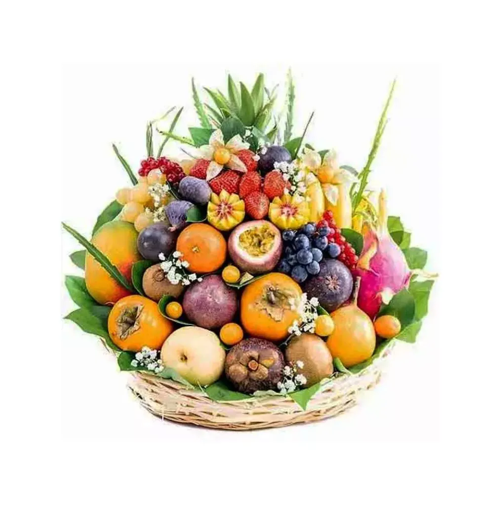 Eco-Friendly Fruit Arrangement
