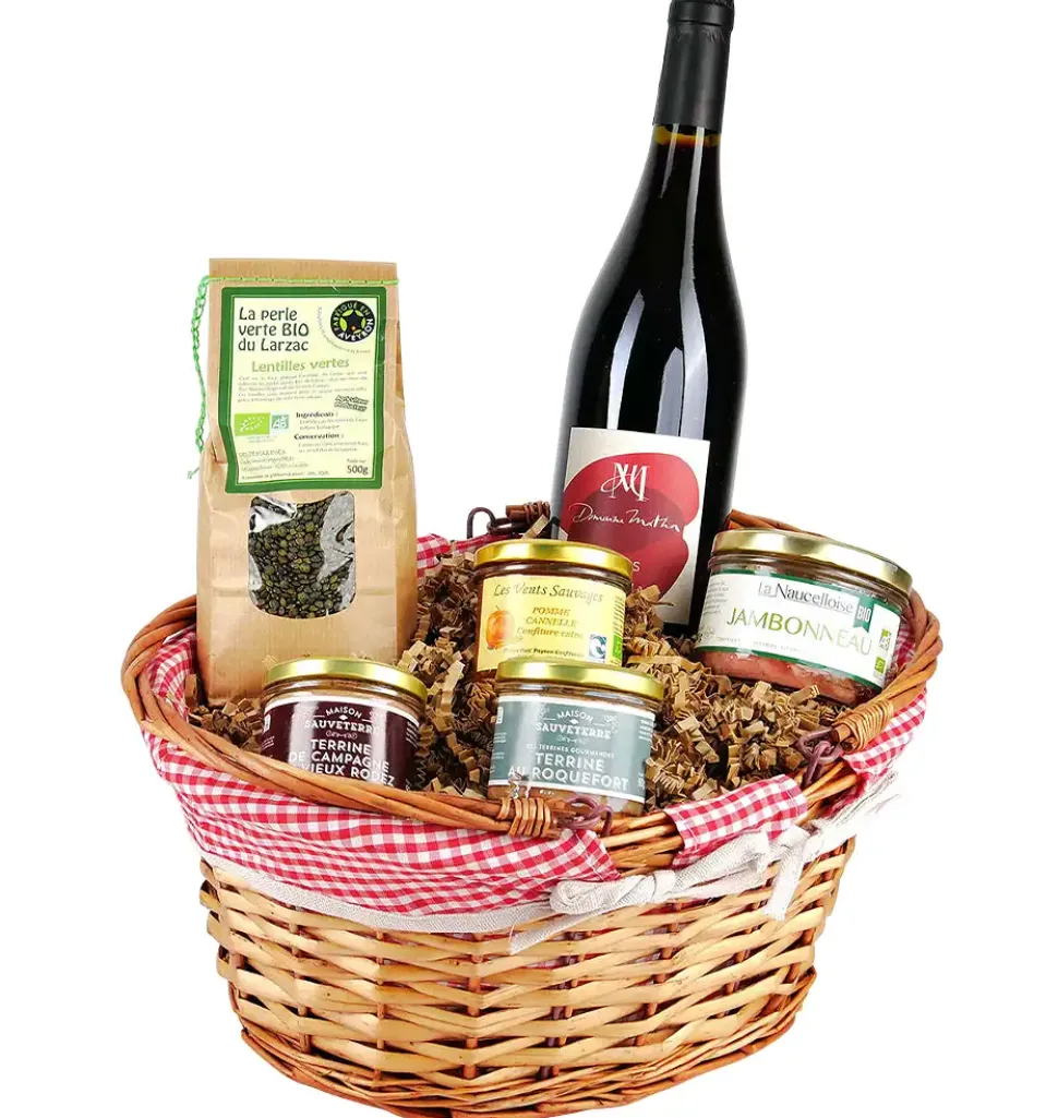 Organic Aveyron Gourmet Basket