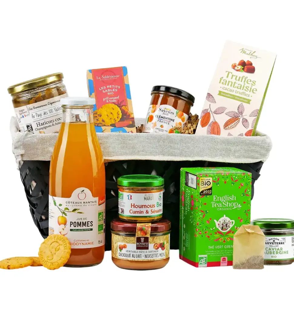 Organic Delights Gift Basket